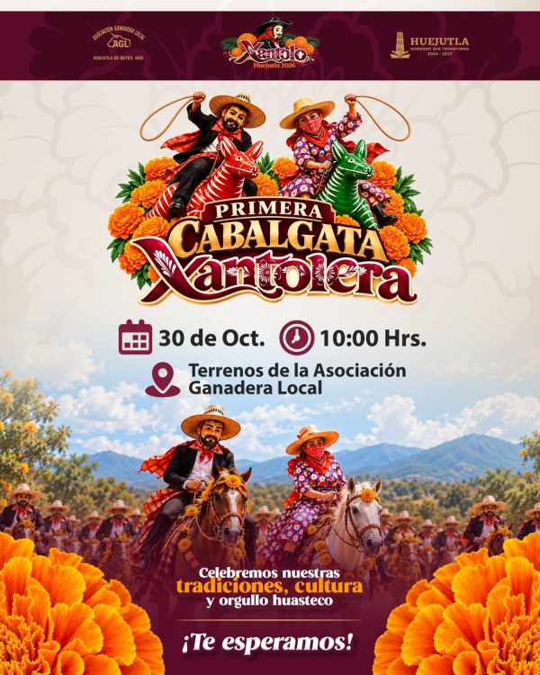 Huejutla se prepara para la Primera Cabalgata Xantolera