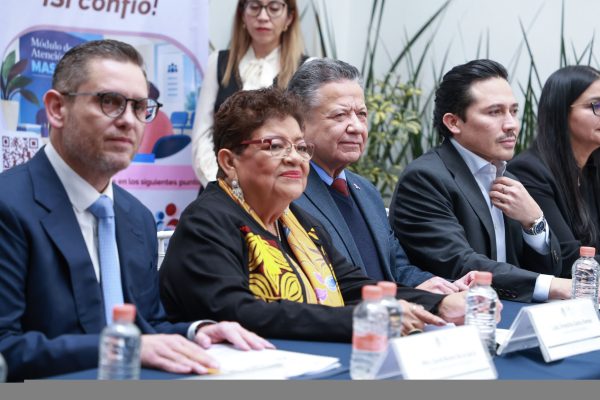 Ernestina Godoy y Julio Menchaca inauguran los Módulos de Atención Social ¡Sí Confío! de la FGR